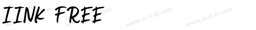 IINK FREE字体转换